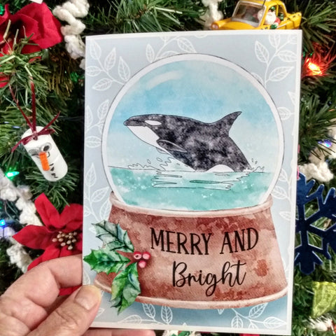 Christmas Card - Merry and Bright