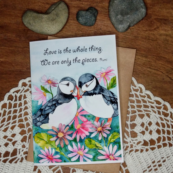 Card - Love Is – Dancing Raven Designs