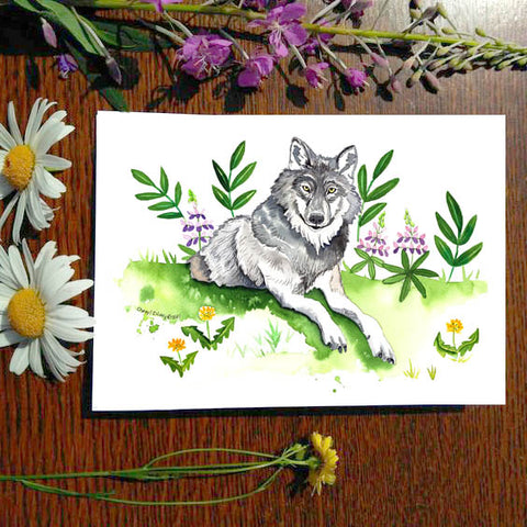 Watching - Greeting Card