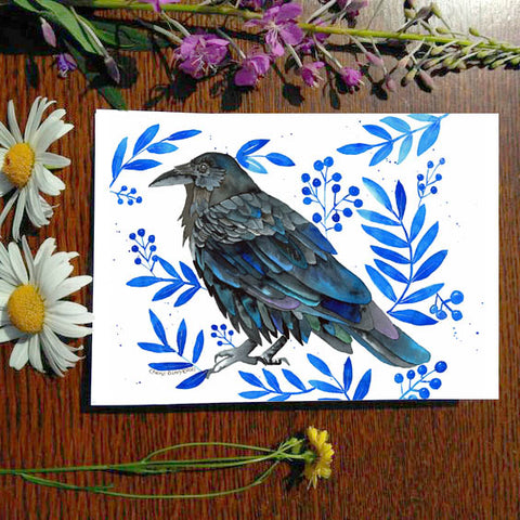 Blue - Greeting Card