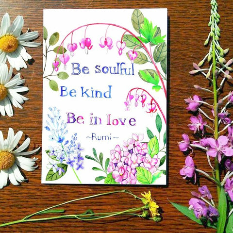 Card - Be Soulful