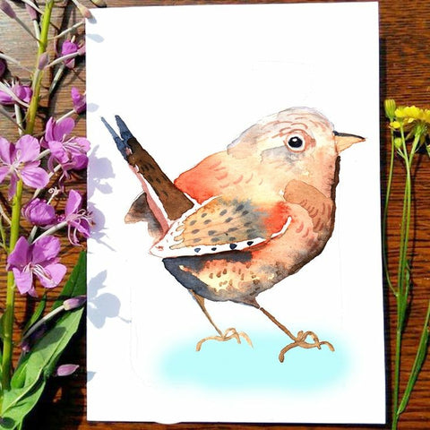 Card - Wren