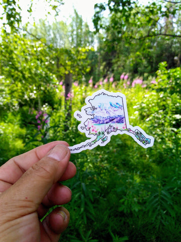 Denali Alaska - Sticker