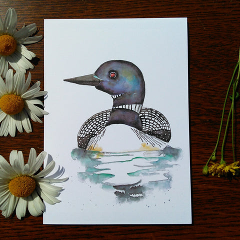 Card - Loon