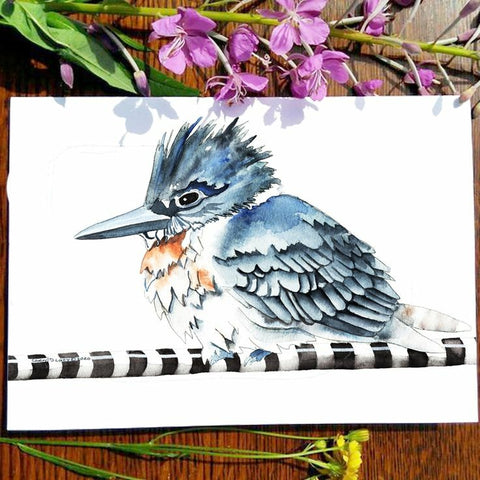 Card - Kingfisher