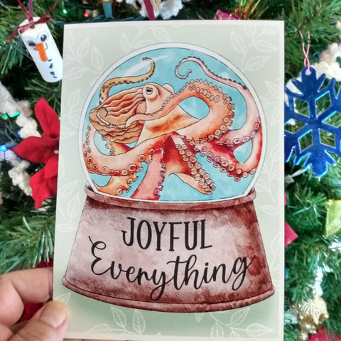Christmas Greeting Card - Joyful Everything