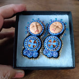 Purple Icon Earrings - Jewelry
