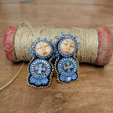 Purple Icon Earrings - Jewelry