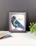 Print - Blue Raven