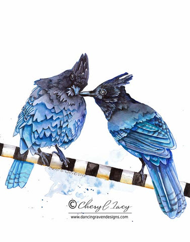 Stellar Jays - Art Print