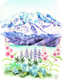 Denali Wildflowers - Art Print