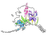 Alaska Wildflowers - Art Print
