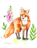Fox Glove - Art Print