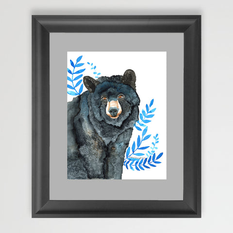 Black Bear - Art Print