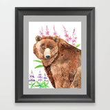 Fireweed Bear - Art Original