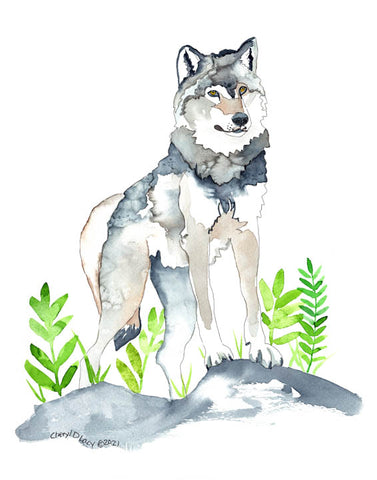 Wolf - Art Original