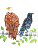 Love Birds - Art Print