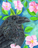 Among The Roses - Art Print