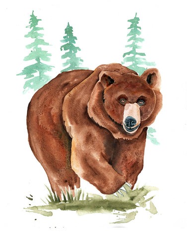 Bear In The Woods - Art Original