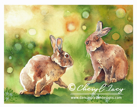 Bunny Love - Art Original