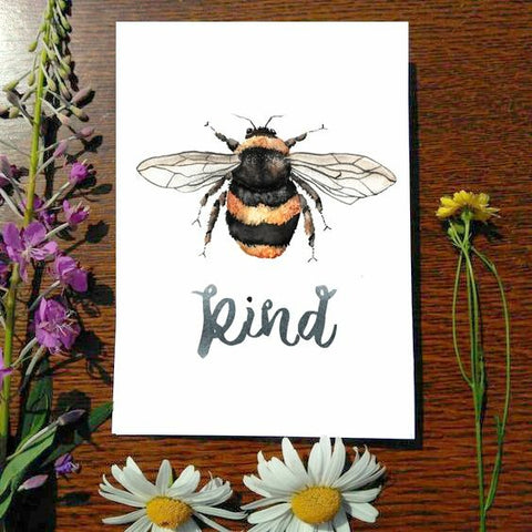 Bee Kind - Greeting Card