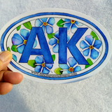 Sticker - AK Forget Me Not (large)