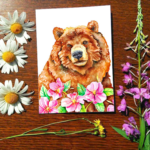 Arctic Rose - Greeting Card