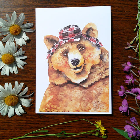 Bob the Bear - Greeting Card