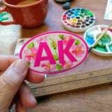 Sticker - AK Wild Roses